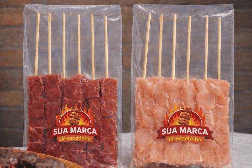 Embalagens a vácuo impressas com design personalizado